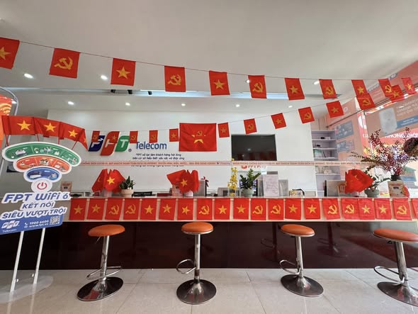 Dây Cờ Trang Trí – Xưởng In Cờ Hoàng Gia