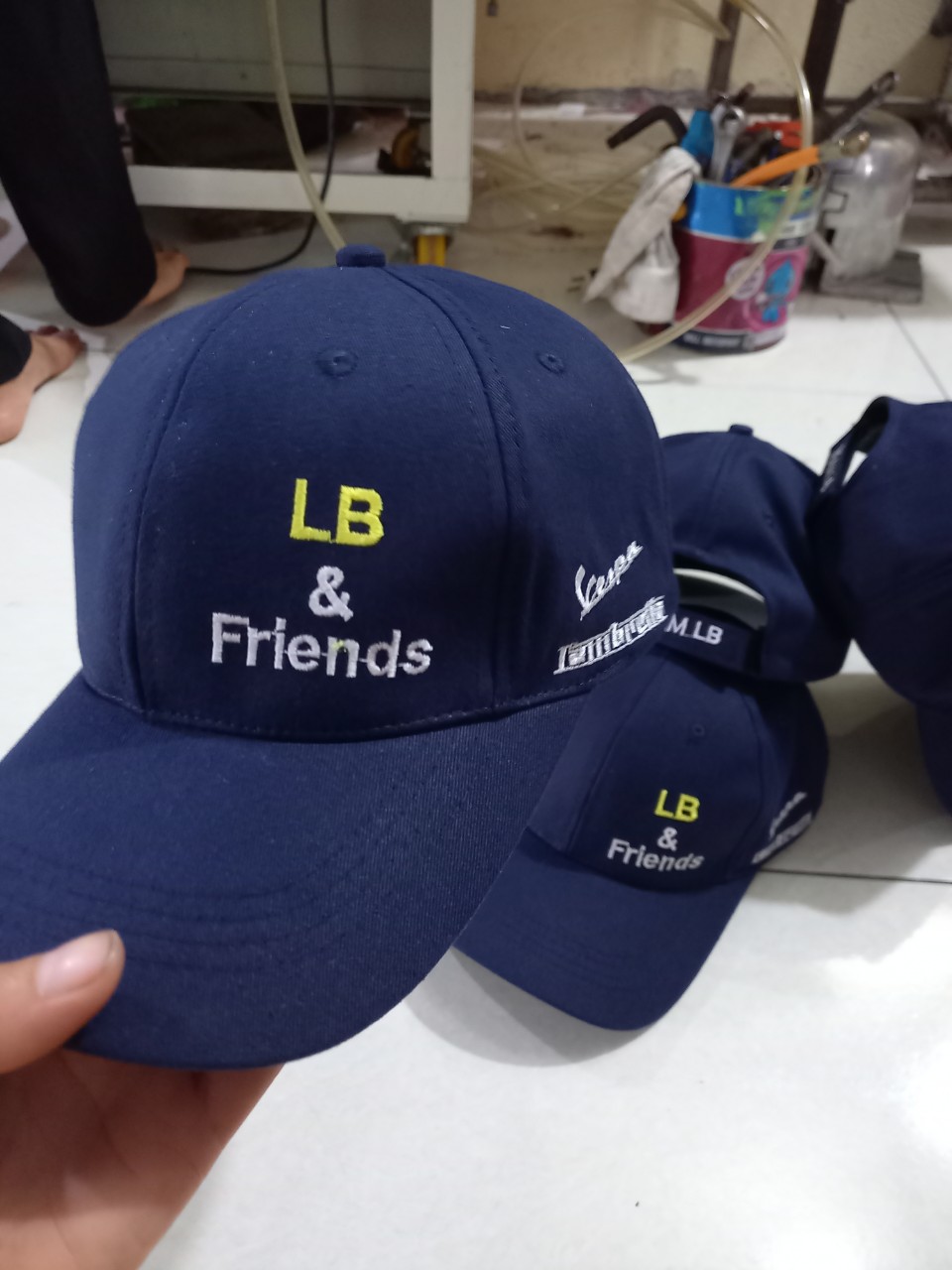 Mũ lưỡi trai công ty du lịch