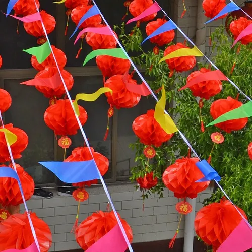 Dây Cờ Tam Giác Trang Trí Lễ Hội – In Cờ Hoàng Gia