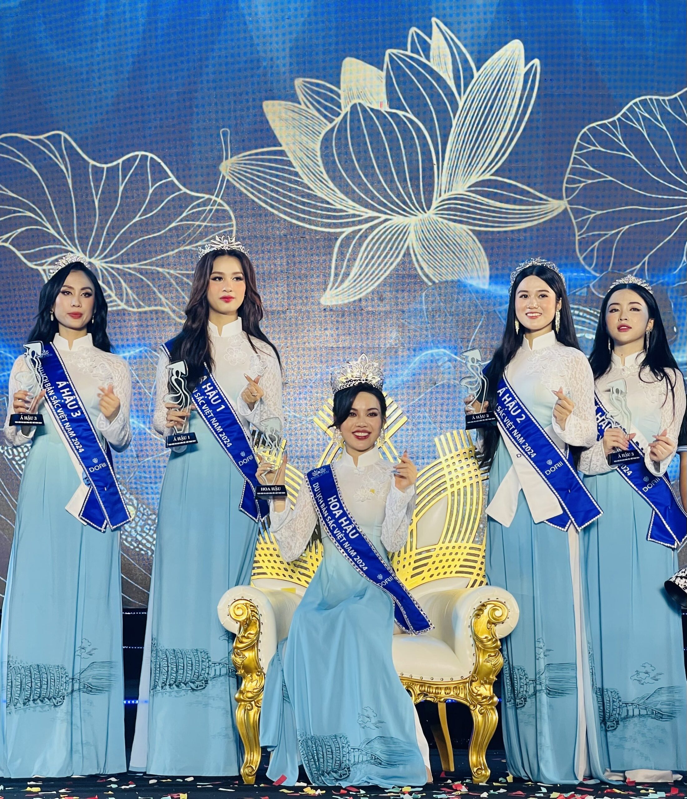 In sash hoa hậu Hà Nội
