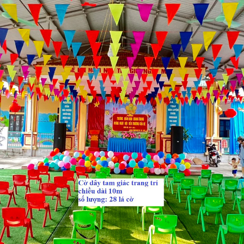 Nhận in cờ dây theo yêu cầu - Xưởng In Cờ Hoàng Gia