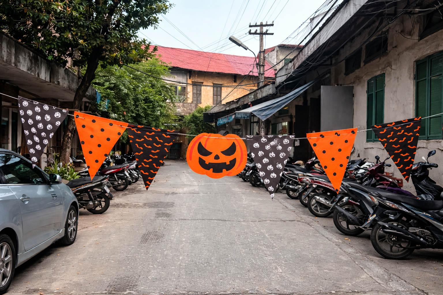 Mua cờ dây tại Ninh Bình