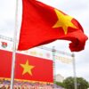 Cờ tổ quốc dùng trong sự kiện