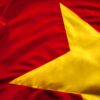 Cờ Tổ Quốc vải satanh nhật
