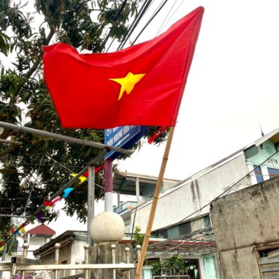 Cờ Tổ Quốc có cán