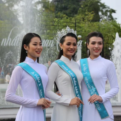 Làm sash hoa hậu